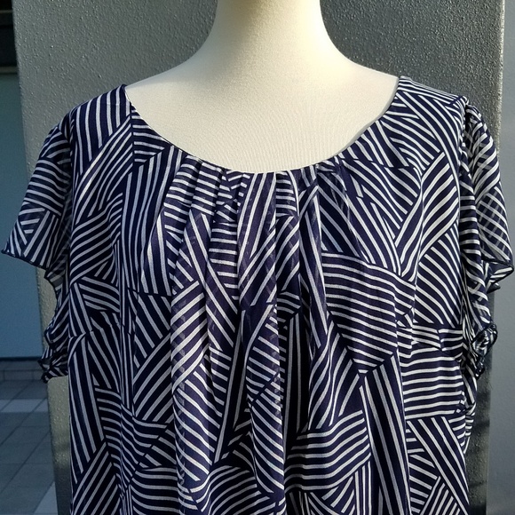 dress barn blouses plus size